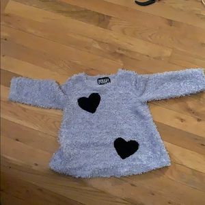 Rubbies heart detail sweater
